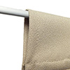Click for Larger Image Acousti-Curtain Rod Pocket with Hook & Loop Header