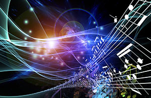 Custom Wall Art &nbsp;&ndash; Music&nbsp;&ndash; Waves of Music