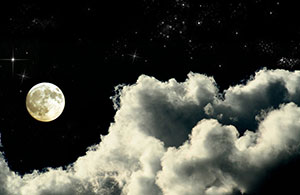 Click for Larger Image Custom Wall Art  – Abstract – Night Stars