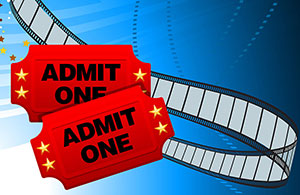 Custom Wall Art &nbsp;&ndash; Theater&nbsp;&ndash; Admission Tickets