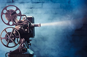 Custom Wall Art&nbsp;&ndash; Theater&nbsp;&ndash; Old Film Projector
