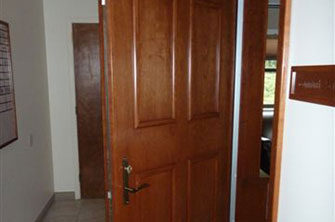 Custom Soundproof Door: Back Side