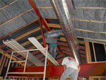 UltraTouch Insulation Ceilling Installation