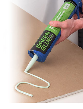 Click for Larger Image Applying Green Glue