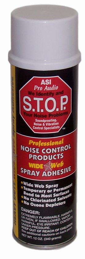 Click for Larger Image Heavy Duty Wide Web Spray Adhesive