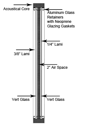 Soundproof Studio 5 Window